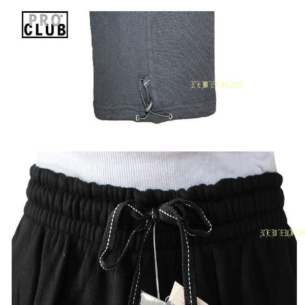 PRO CLUB（プロクラブ） スウェット カーゴ パンツ ブラック 黒 上下