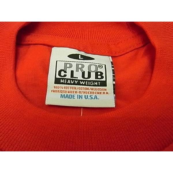PRO CLUB プロクラブ Tシャツ 赤 レッド メンズ 大きい トップス