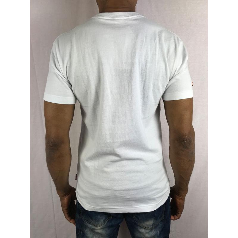 NESTA BRAND ネスタブランド Tシャツ チェーン 鎖 ライオン 半袖 メンズ 白 ホワイト ゴールド●ts594｜neweditionhiphop｜03