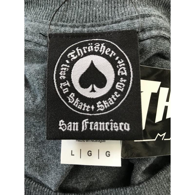 Thrasher スラッシャー Ripped Tシャツ フレイム ロゴ ダークヘザー グレー 炎 Flame メンズ スケート メンズ ストリート トップス 半袖 春 夏 Tsa435 Tsa435 New Edition 通販 Yahoo ショッピング