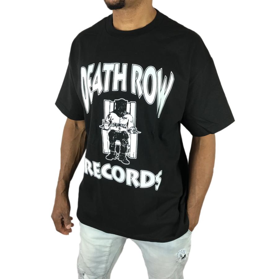 THREADS ON DEMAND プリント Tシャツ デスロウレコード Death Row Records 黒 ブラック 白 ホワイト アーティスト メンズ トップス 半袖●tsa625｜neweditionhiphop｜02