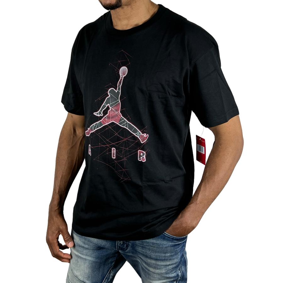 帯電防止処理加工 【men JORDAN ジョーダン 黒 Tシャツ 長袖 メンズ XL