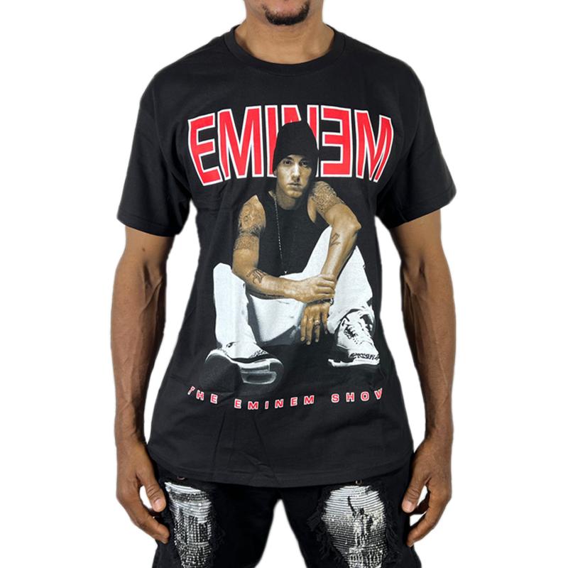 エミネム EMINEM L ラッパーTシャツ ブラック - トップス