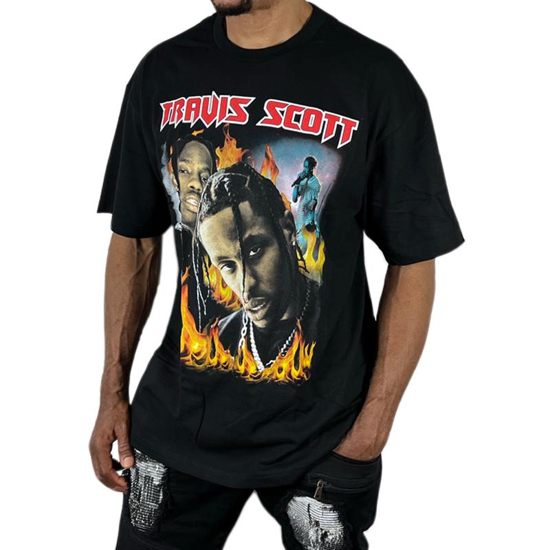 THREADS ON DEMAND Tシャツ TRAVIS SCOTT トラヴィス FLAME THREADS ON DEMAND Tシャツ TRAVIS SCOTT トラヴィス FLAME