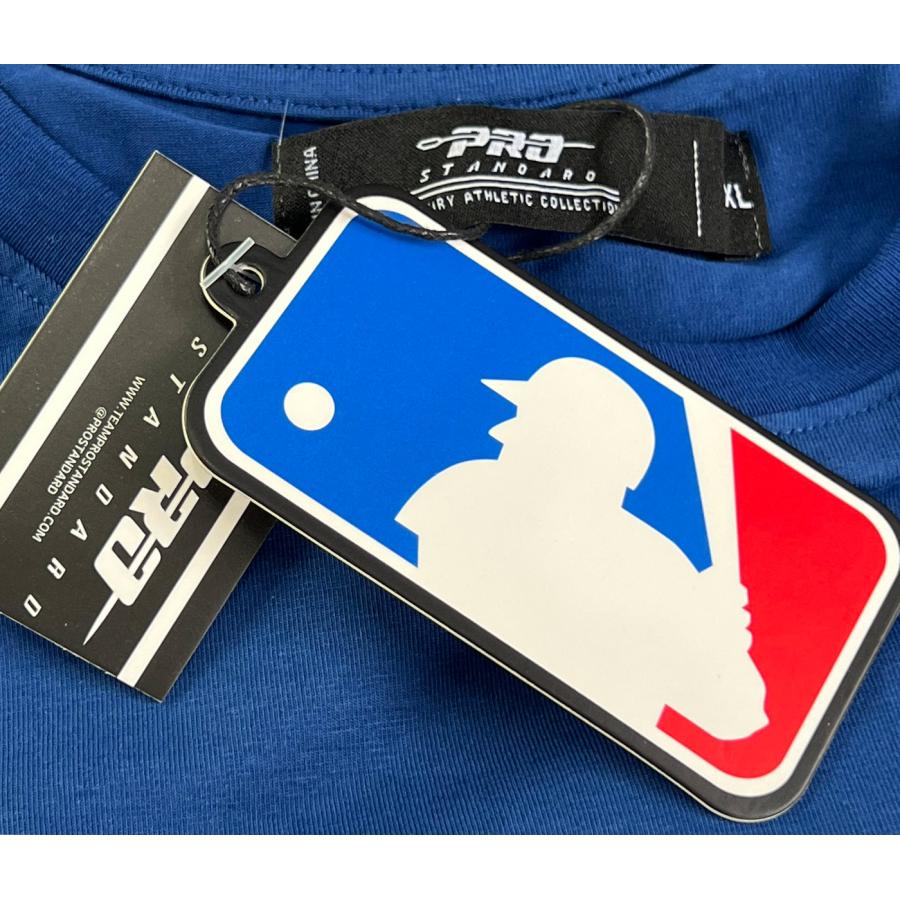 ProStandard ロサンゼルス ドジャース ライン Tシャツ 白 ホワイト 青