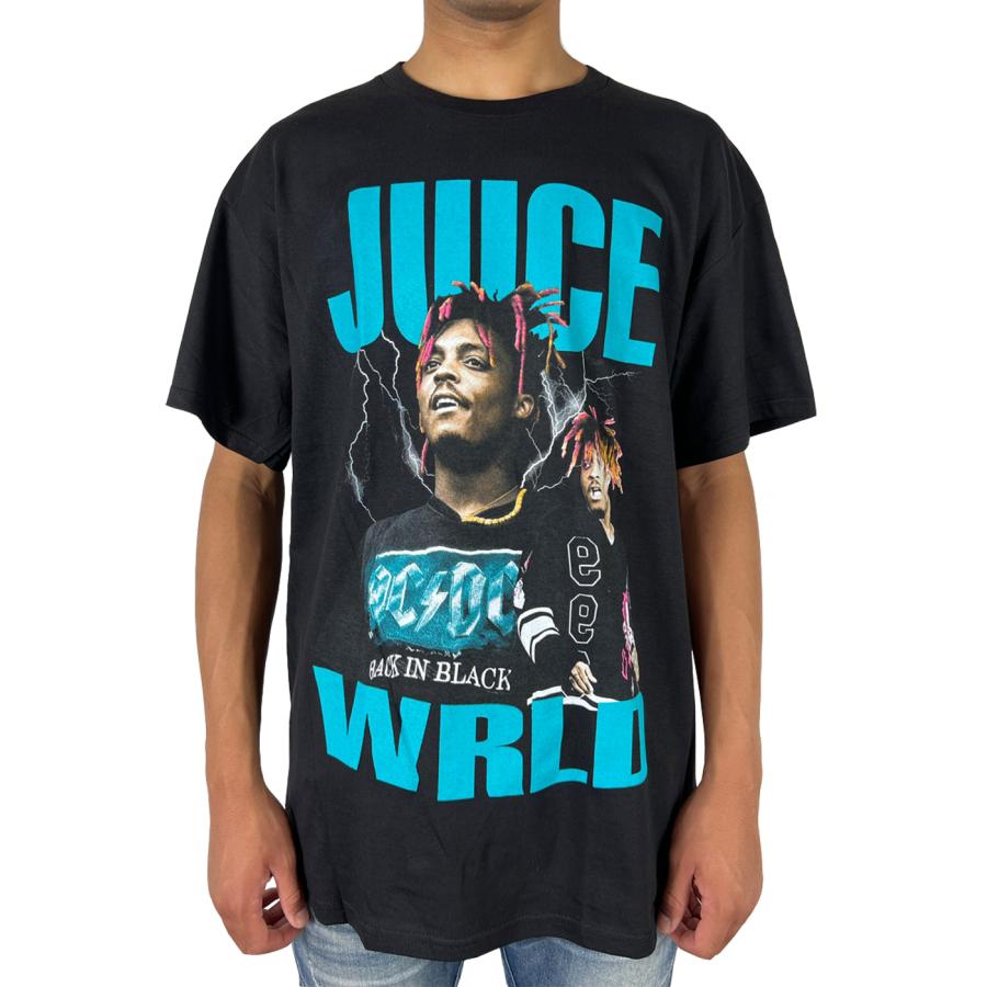 THREADS ON DEMAND Tシャツ JUICE WRLD ジュース ワールド 半袖 黒