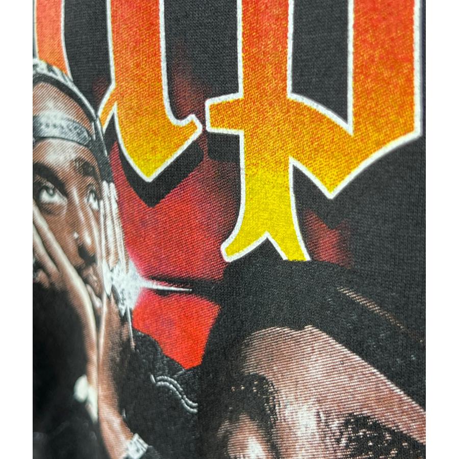 THREADS ON DEMAND Tシャツ 2pac 2パック トゥーパック ツーパック California Love 半袖 黒 男女兼用