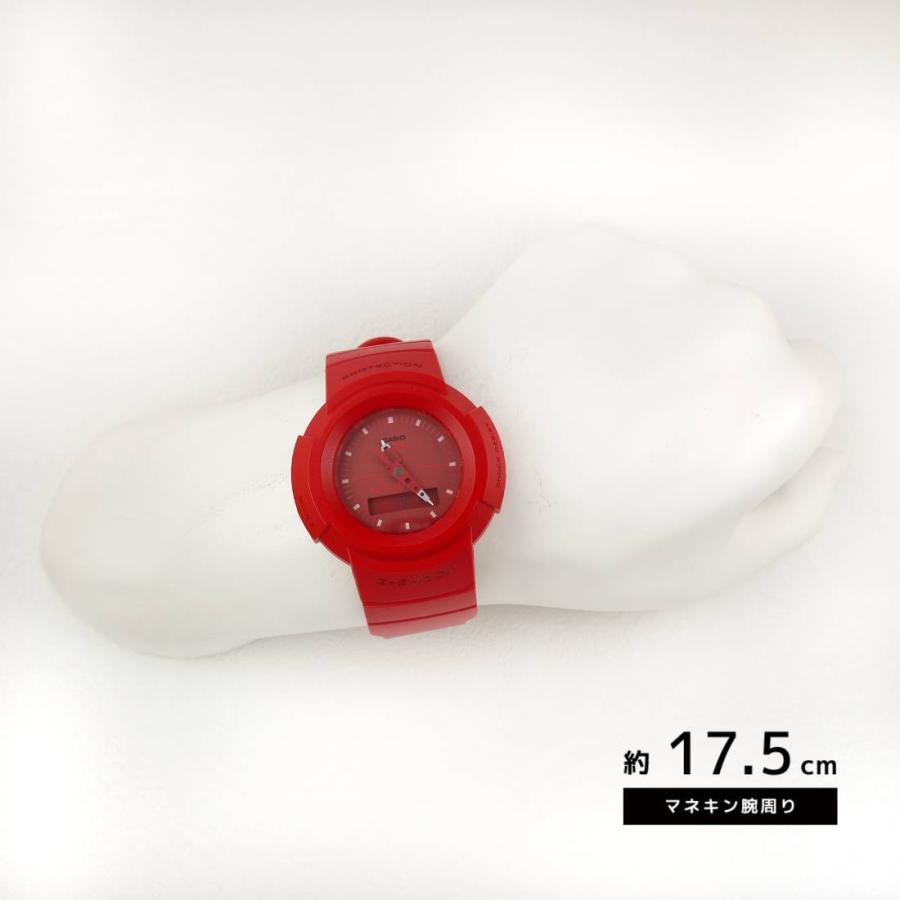 受賞店舗】 新品 G-SHOCK カシオ アナデジ AW 500 BB レッド 国内正規