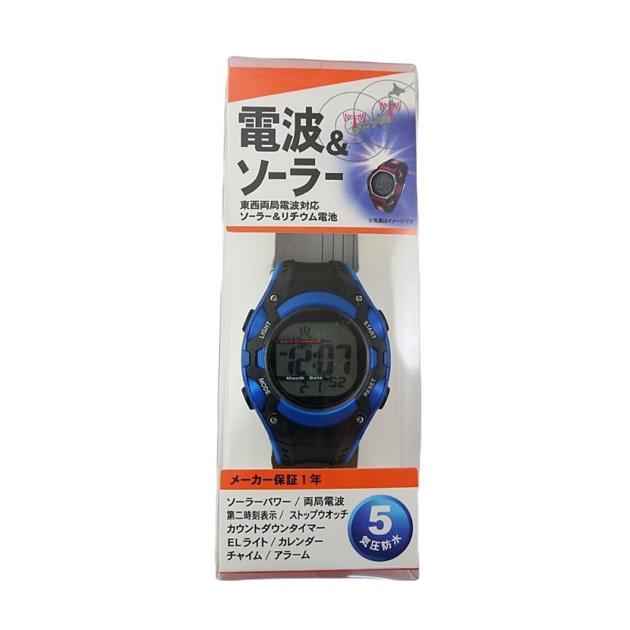 魅力的な 正規品 Crepha クレファー 電波ソーラー 腕時計 デジタル表示 メンズ メール便 送料無料 ラッピング有料 Aynaelda Com