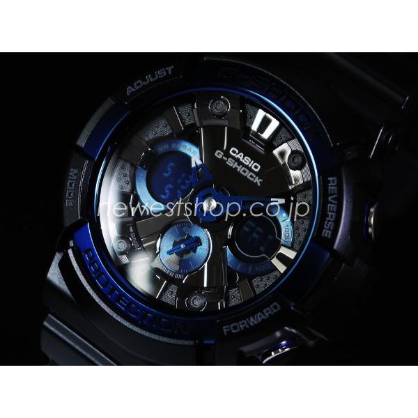 CASIO カシオ G-SHOCK G-ショック ペアモデル GA-200CB-1A ブラック×ブルー 海外モデル 腕時計｜newest