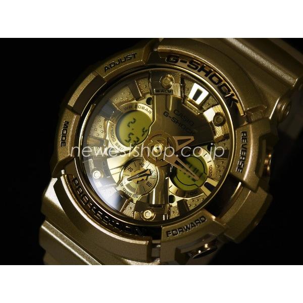 CASIO カシオ G-SHOCK G-ショック デジアナ Crazy Gold クレイジーゴールド GA-200GD-9A ゴールド 海外モデル 腕時計｜newest