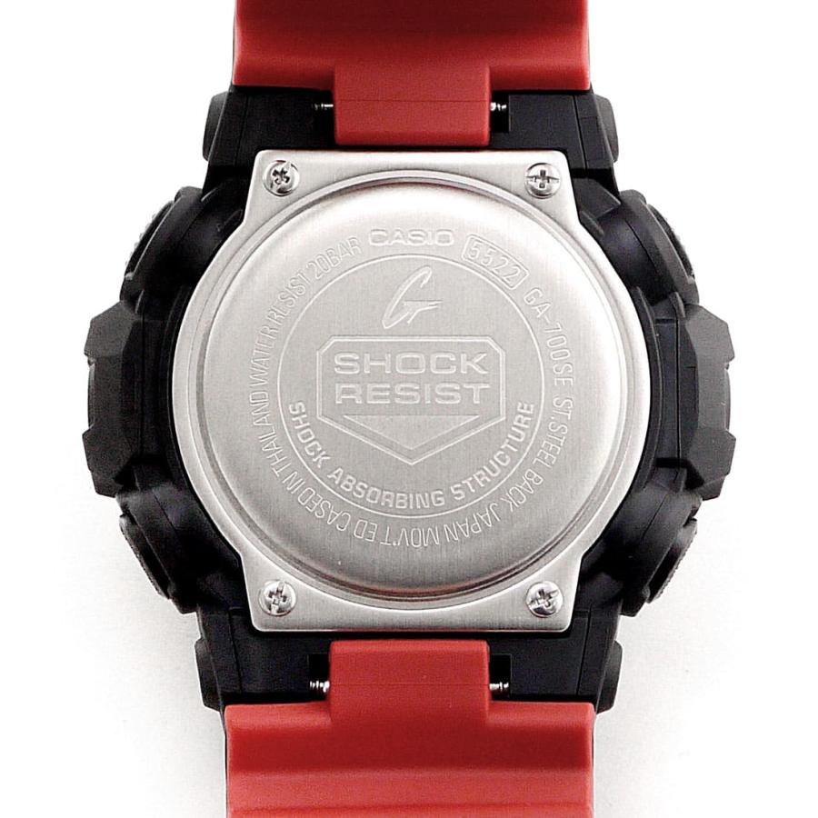 Casio カシオ G Shock Gショック ブラック レッド Ga 700se 1a4 メンズ 男性 彼氏 腕時計 誕生日プレゼント お祝い ギフト 父の日 Ga 700se 1a4 腕時計ショップ Newest 通販 Yahoo ショッピング