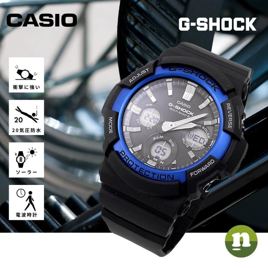 CASIO カシオ G-SHOCK Gショック ジーショック 電波 タフソーラー GAW-100B-1A2 ブラック 腕時計 メンズ｜newest