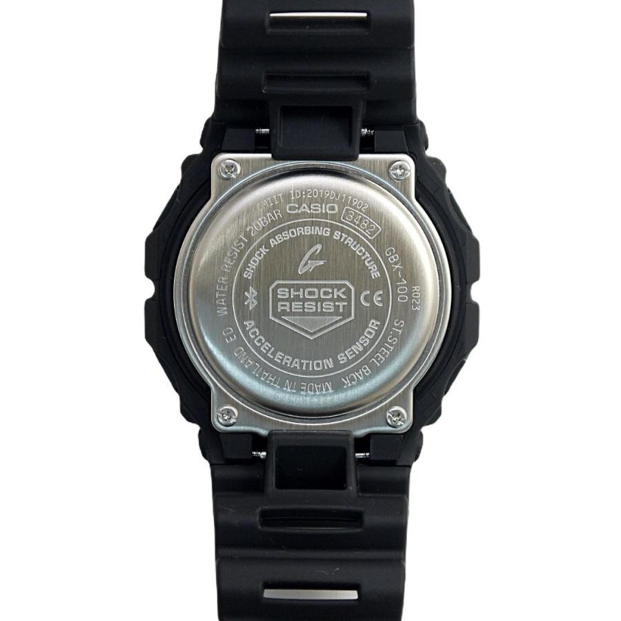 CASIO カシオ G-SHOCK Gショック G-LIDE Gライド GBX-100-1 ブラック 腕時計 メンズ 防水 誕生日プレゼント お祝い｜newest｜07