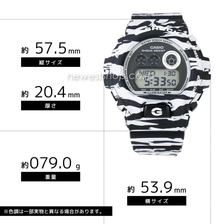 CASIO カシオ G-SHOCK Gショック ホワイト＆ブラックシリーズ GD-X6900BW-1 海外モデル 腕時計 メンズ