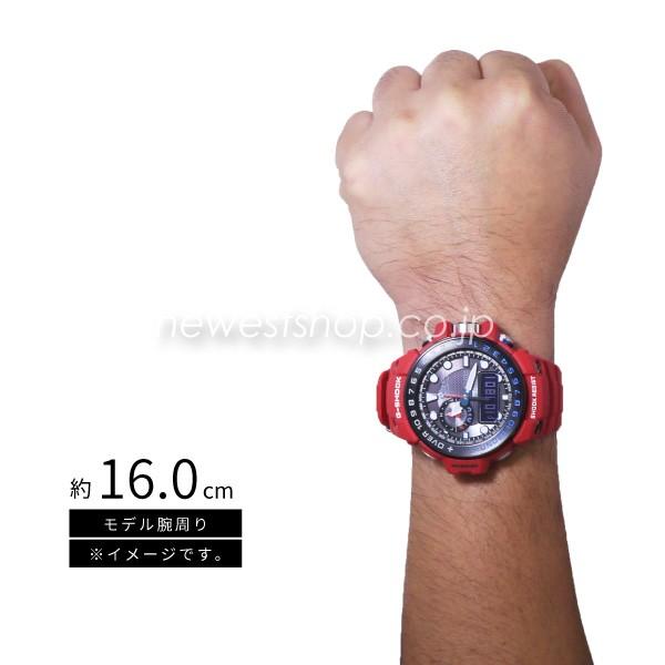 CASIO カシオ G-SHOCK Gショック GULFMASTER ガルフマスター マスターオブG レスキューレッド 電波ソーラー  GWN-1000RD-4A レッド 海外モデル メンズ 腕時計