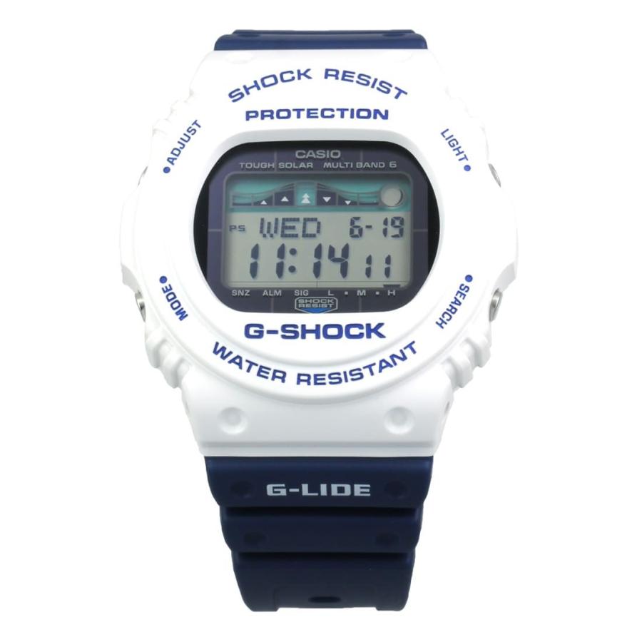 CASIO カシオ G-SHOCK Gショック G-LIDE G-ライド GWX-5700SS-7 ホワイト×ブルー 腕時計 メンズ｜newest｜03