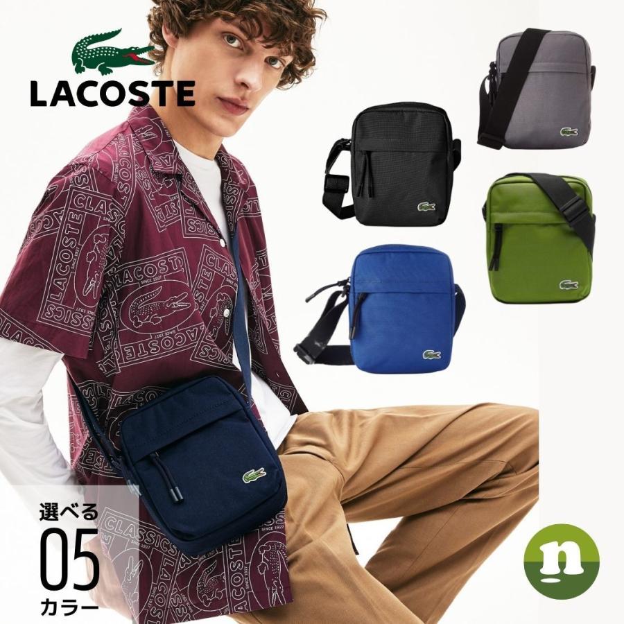 選べる5色 LACOSTE ラコステ Neocroc Canvas キャンバス ショルダーバッグ レディース メンズ 斜め掛け 肩掛け 肩かけ  ラッピング有料 送料無料 :NH2102:腕時計ショップ newest - 通販 - Yahoo!ショッピング