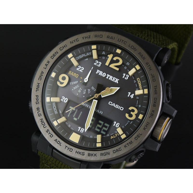 CASIO カシオ プロトレック タフソーラー PRG-600YB-3 ブラック×カーキ 海外モデル 腕時計 メンズ : prg-600yb-3 :  腕時計ショップ newest - 通販 - Yahoo!ショッピング