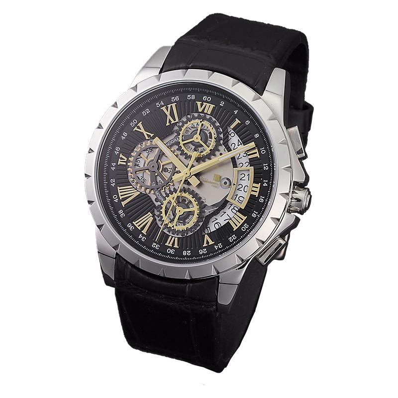 注目 ブラック×ゴールド SM13119S-SSBKGD マーラ サルバトーレ Marra Salvatore 腕時計 送料無料 正規品 腕時計
