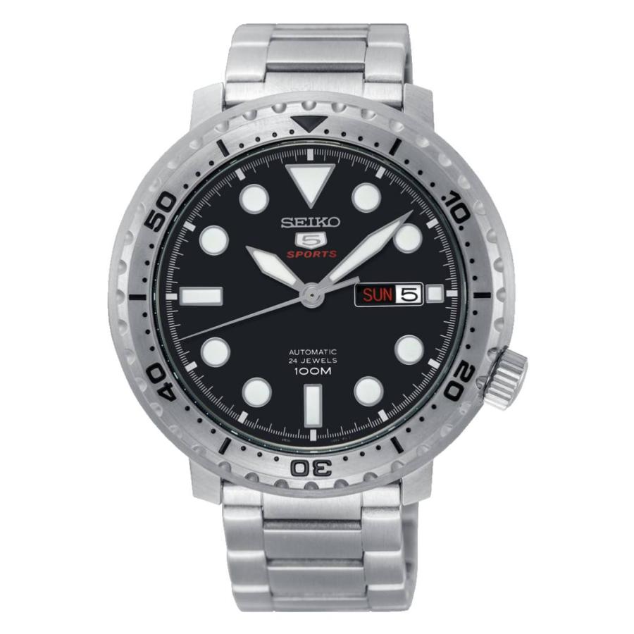 Seiko セイコー 5sport 5スポーツ Srpc61j1 ブラック シルバー 腕時計 メンズ 男性 彼氏 誕生日プレゼント お祝い ギフト 父の 日 敬老の日 Srpc61j1 腕時計ショップ Newest 通販 Yahoo ショッピング