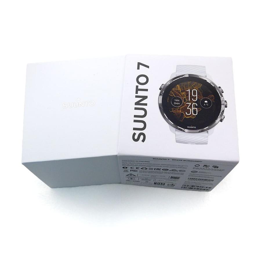 SUUNTO 液晶保護フィルム付 正規品 スント 7 White Burgundy スント7 