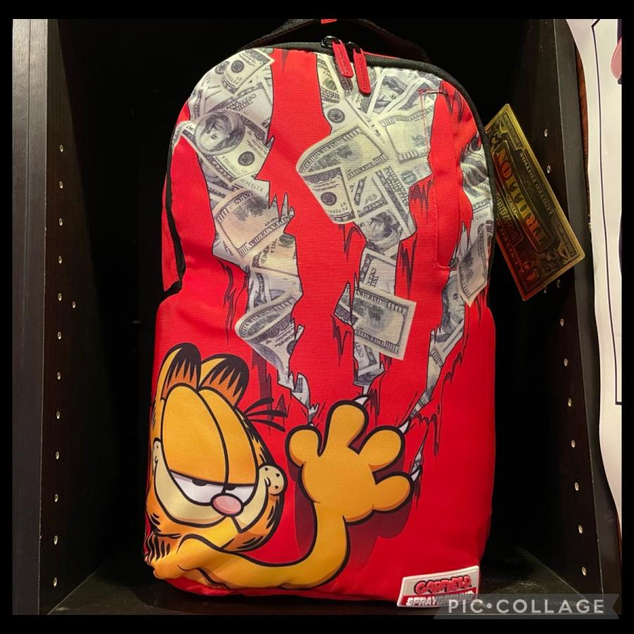 SPRAYGROUND GARFIELD CAT SCRATCH DLXR 22SGFB4112FANTASTIC NEW WEB