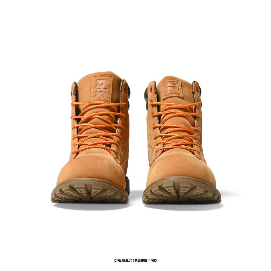 FILA × GRAPPLER BAKI フィラ × グラップラー刃牙 WATERSEDGE WP FS ブーツ WHEAT ウィート｜newfantastic｜04