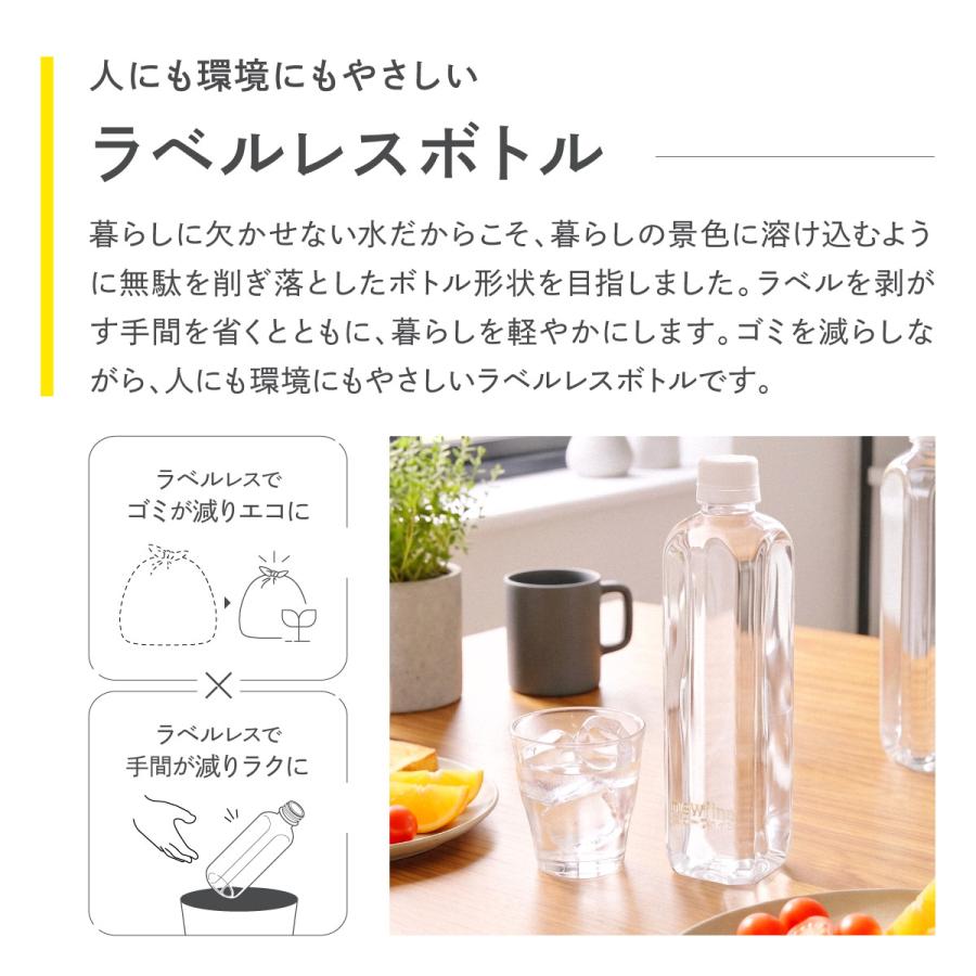 New Fine 200円OFFクーポン発行中 水 国産 天然水 500ml 45本 ラベル