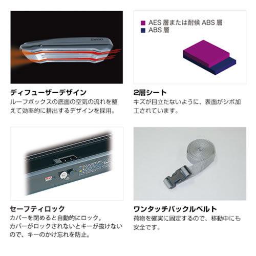 INNO カーメイト ルーフボックス 314 BRT314MBK マットブラック INNO カーメイト ルーフボックス 314 BRT314MBK マットブラック