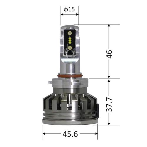 小糸製作所 LEDバルブ P832500 LED Vホワイト ヘッドランプ用 HB3/4 