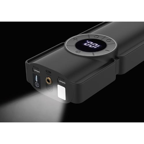 カシムラ KD-269 電動コンプレッサー付きジャンプスターター 8000mAh