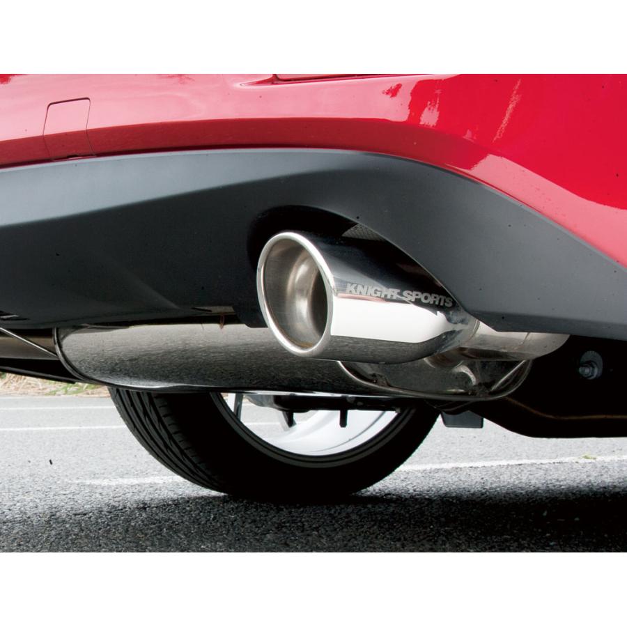 KNIGHT SPORTS MAZDA マフラー KZG-14601 ナイトスポーツ LEAGAL SPORTS MUFFLER for ATENZA リーガル・スポーツ