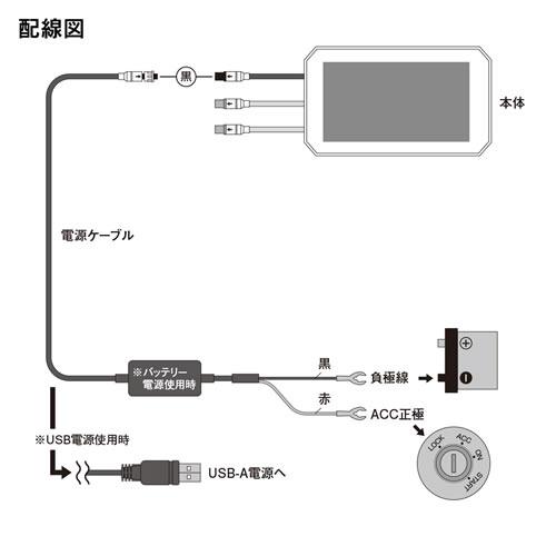 MAXWIN USBでも電源取得可能CarPlay/Android Auto対応バイク用 MAXWIN USBでも電源取得可能CarPlay/Android Auto対応バイク用