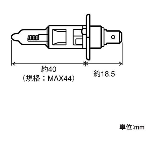PIAA PIAA 4灯式ヘッドライト H1 12V55W HR50 : NEWFRONTIER - 通販