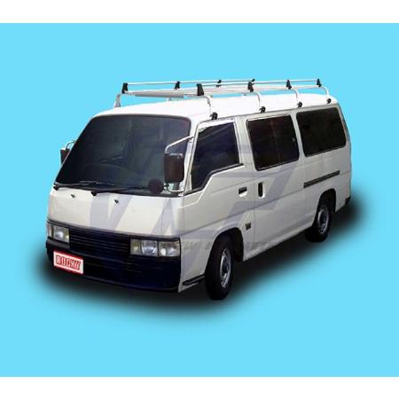 ロッキープラス キャリア ８本脚 * 日産 キャラバン・ホーミー 標準ルーフ E24系 昭和61年9月〜平成13年5月 【SE-540M】