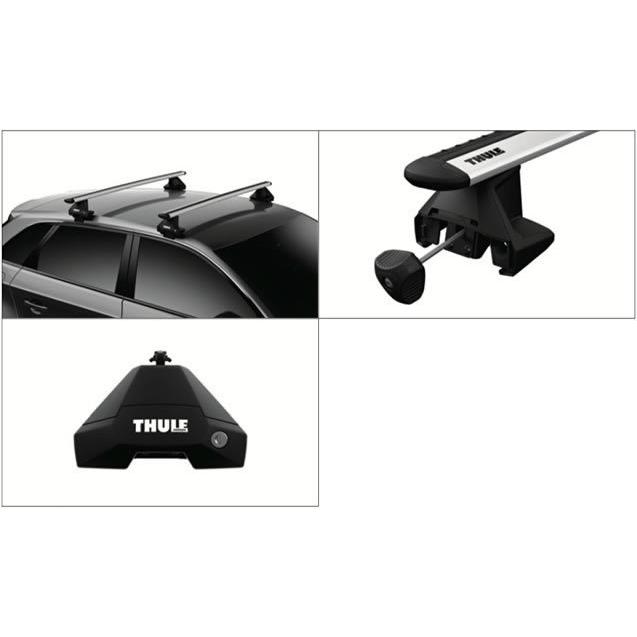 Thule スーリー TH7105 EVOルーフオンフットセット TH7105 THULE（スーリー） TH7105 EVOルーフオンフットセット : NEWFRONTIER
