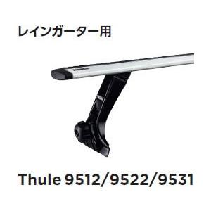 Thule スーリー キャリア ベースキャリア プロフェッショナルレインガーターフット 28cm 9531