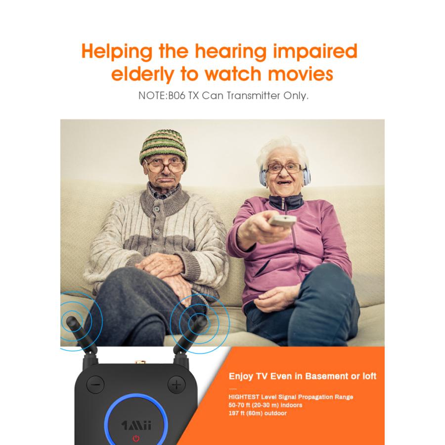 B06Pro Bluetooth オーディオ レシーバー ワイヤレス 受信機 2台同時接続 Hi-Fi 3Dサウンド 高音質 低遅延 スピーカー ヘッドホン 長距離 |  | 02