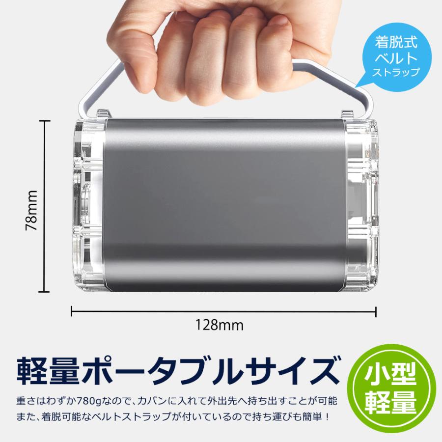 40000mAh モバイルバッテリー 大容量 防水 急速充電｜newidea｜07