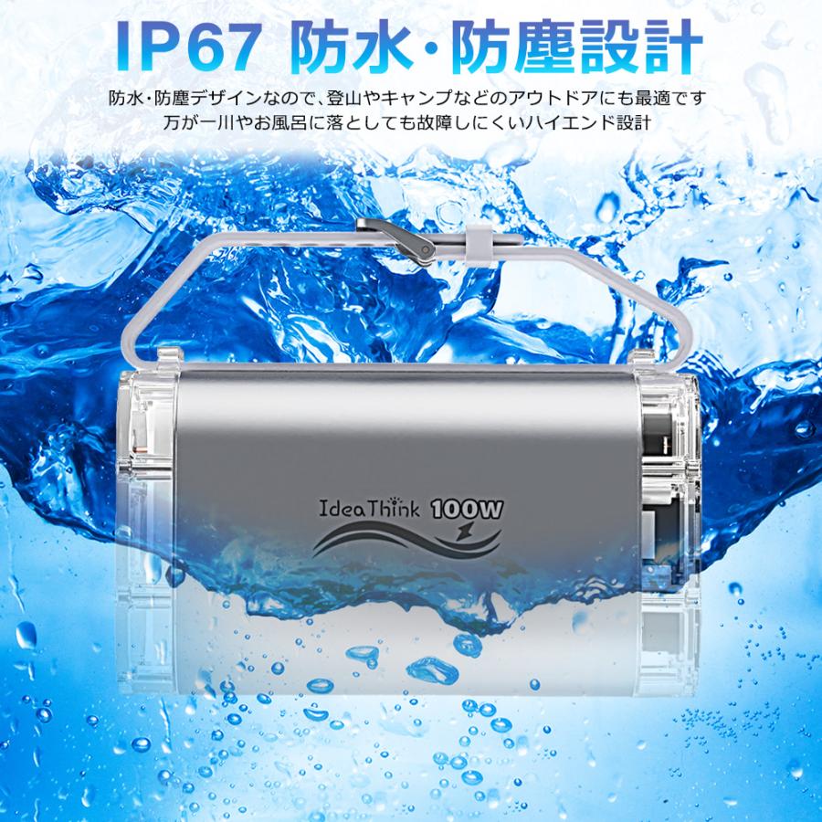 40000mAh モバイルバッテリー 大容量 防水 急速充電 : NiceTrade