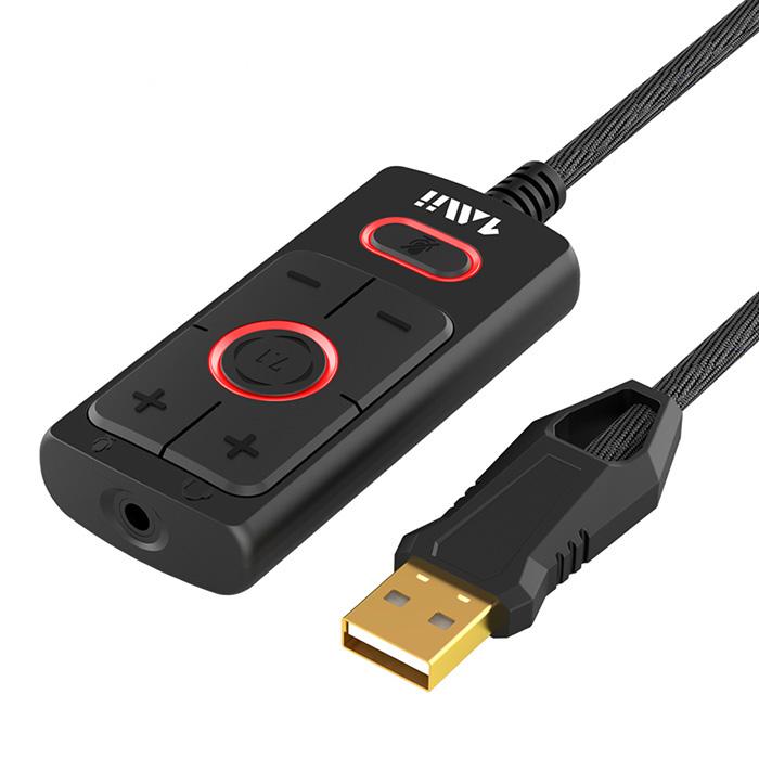 s03 1Mii 外付けUSB サウンドカード 7.1ch DAC ゲーミング ヘッドホン イヤホンジャック 変換アダプタ ゲーム PS4 PS5 PC パソコン xbox mac |  | 01