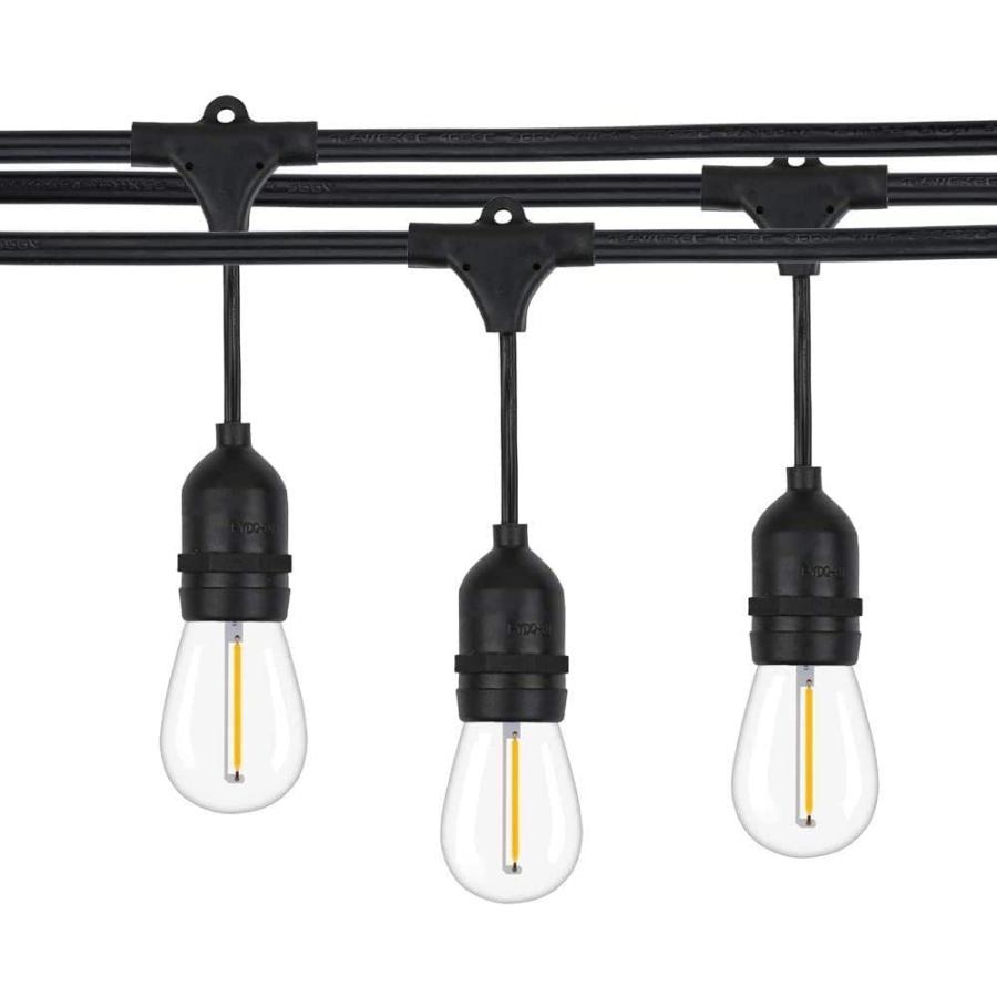 花見 ビアガーデン テラス最適 S14 LEDフィラメント電球 15個入 1W(10W