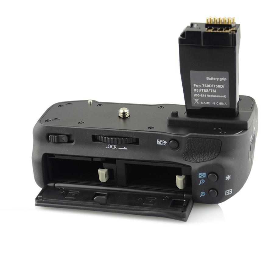 BG-E18 互換品 バッテリーグリップ LP-E17 Canon キヤノン イオス EOS