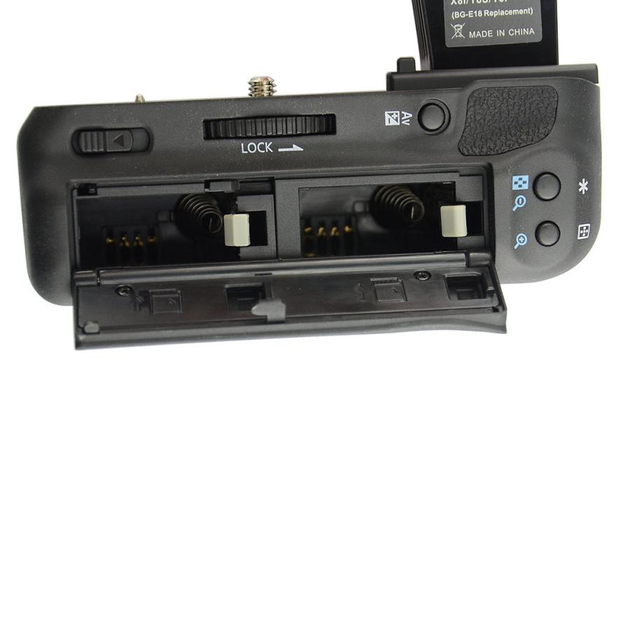 BG-E18 互換品 バッテリーグリップ LP-E17 Canon キヤノン イオス EOS