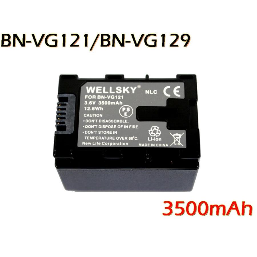 BN-VG121 BN-VG129 互換バッテリー 純正充電器で充電可能 残量表示可能 NEW限定品 Jvc 【人気急上昇】 ビクター Victor