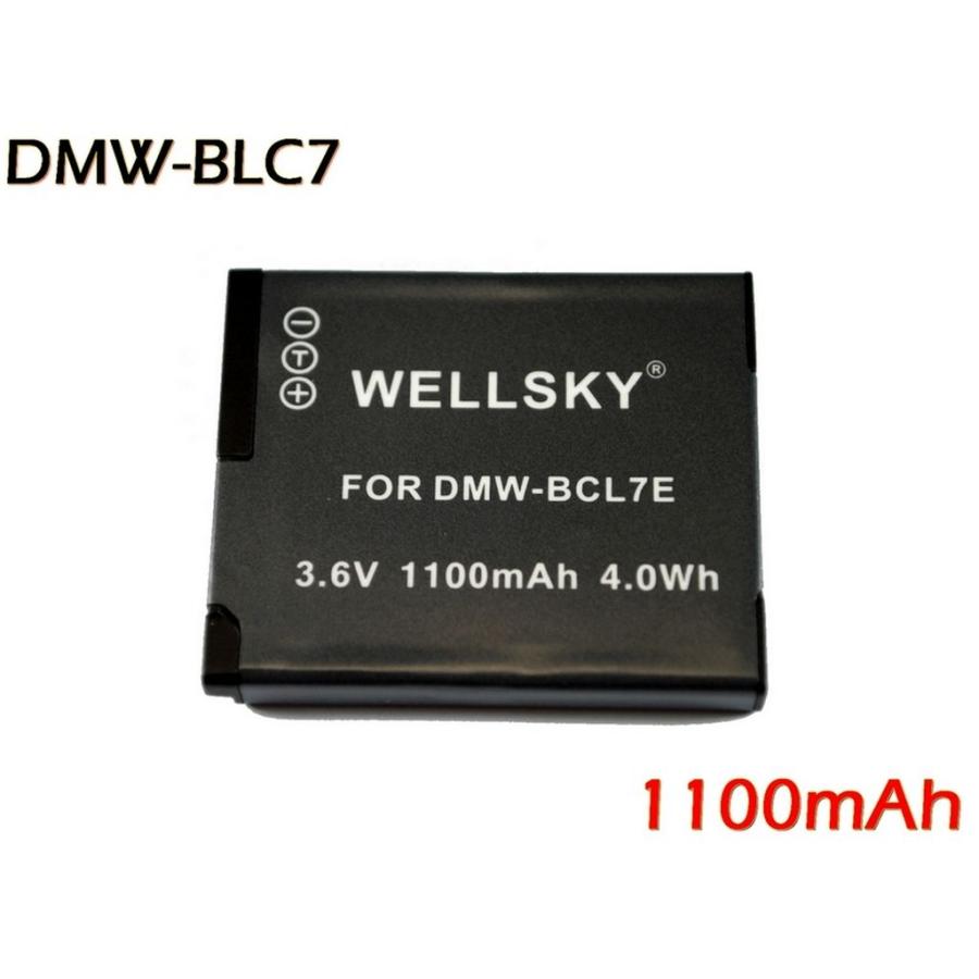 素晴らしいDMW-BCL7 互換バッテリー 1100mAh 純正 充電器 バッテリーチャージャー で充電可能 残量表示可能 純正品と同じよう使用可能 Panasonic パナソニック