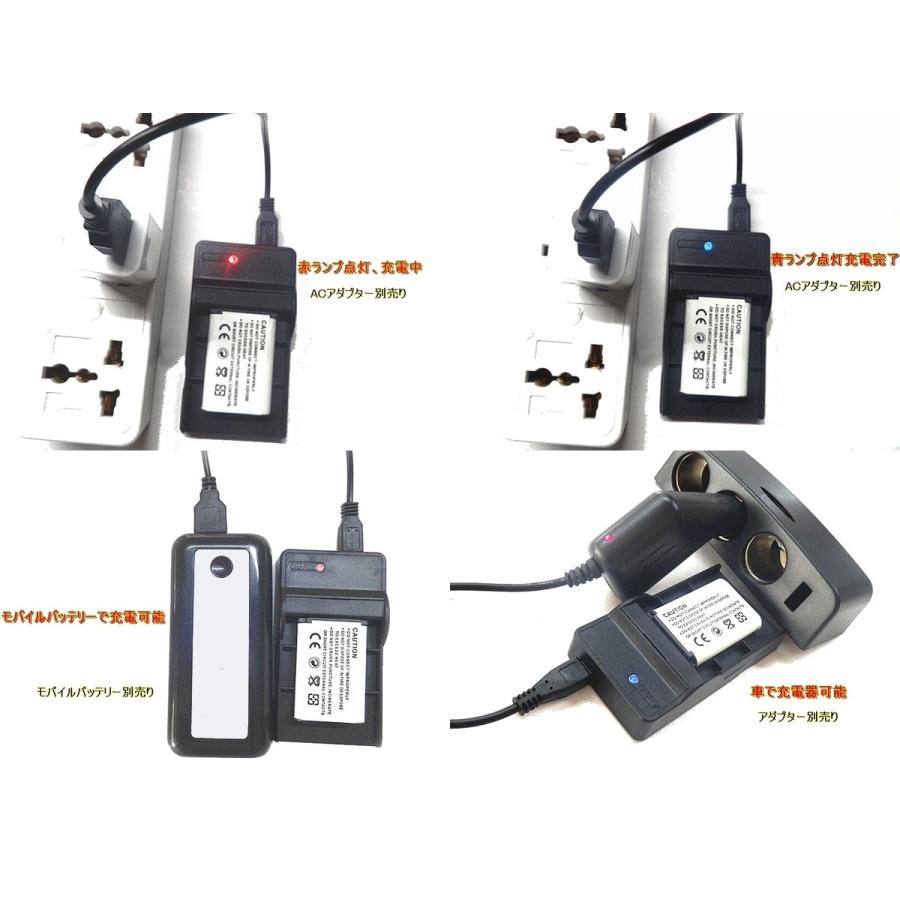 DMW-BCL7 DMW-BCM13 用 DMW-BTC11 [ 超軽量 ] USB Type C 急速 バッテリーチャージャー  互換充電器 Panasonic パナソニック｜newlifestyle｜03