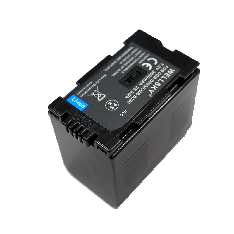Panasonic VW-VBD35 VW-VBD55 2個セット 互換バッテリー [ 純正 Panasonic VW-VBD35 VW-VBD55 2個セット 互換バッテリー [ 純正