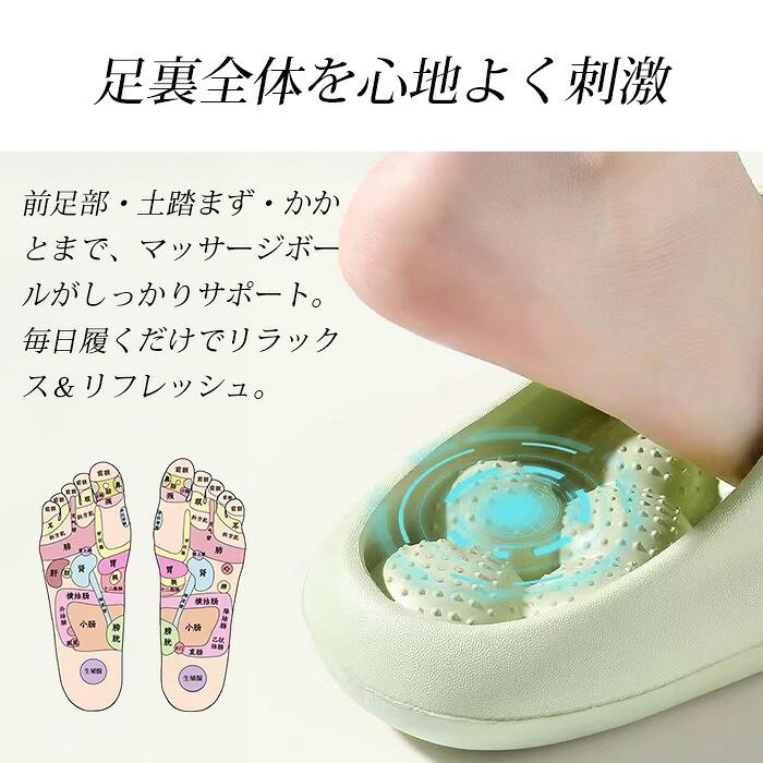 健康サンダル レディース メンズ 足つぼ オフィス 健康スリッパ 足つぼ